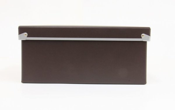 画像3: 硬質パルプボックス　フタ式　チャ (3)