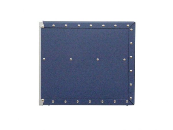 画像4: 硬質パルプボックス　２段引出　ブルーグレー (4)