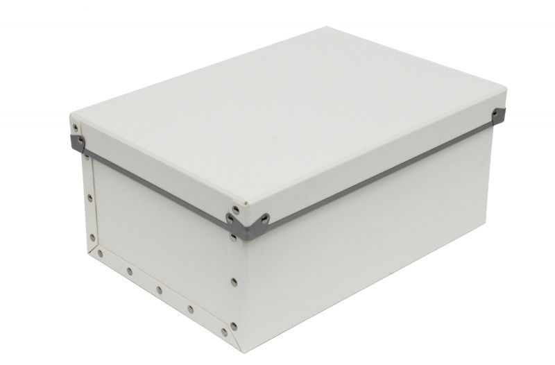 硬質パルプボックス フタ式 ホワイト - 安達紙器工業株式会社